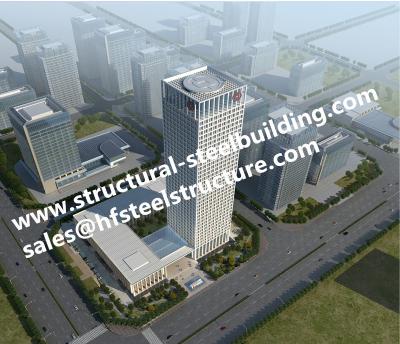 Bâtiment en acier à plusiers étages structurel préfabriqué