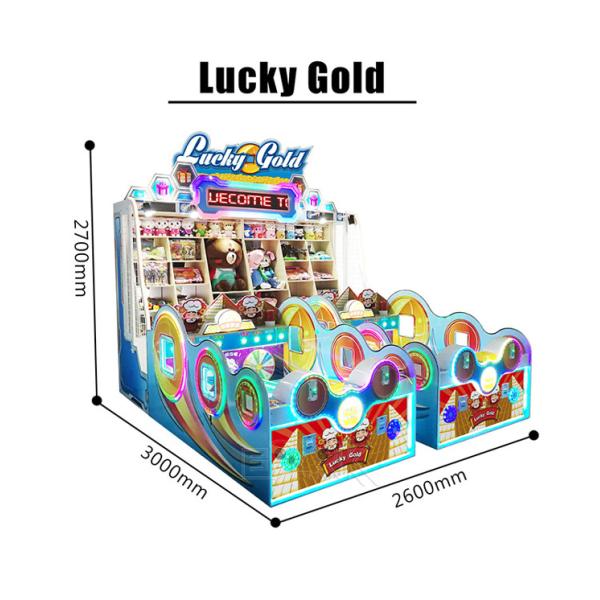 Lucky Gold Commercial Booth Game In Redemption Equipment