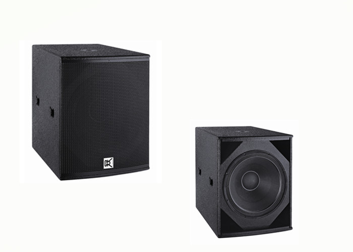 Single 18 Inch Conference Room Speakers Sub bass Box , Conference Room Audio Equipment