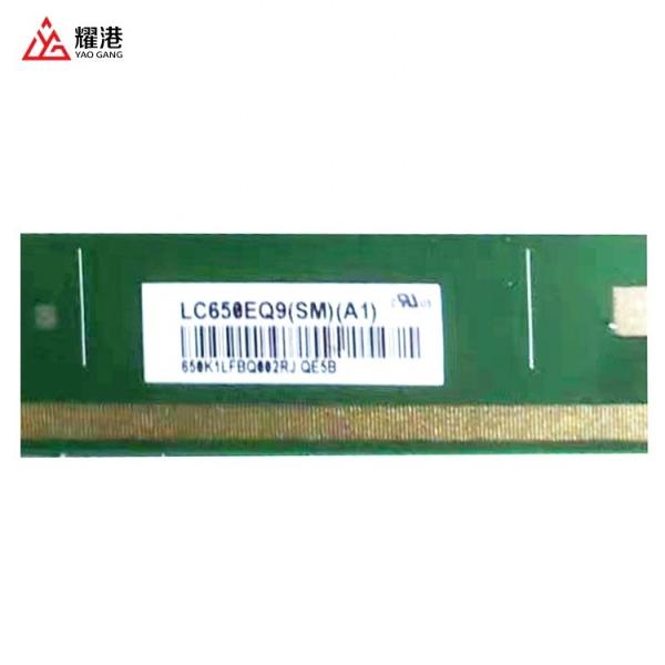 Lc650eq9-sma1 Glass 65 Inch Side Plate Model 6870s-9100