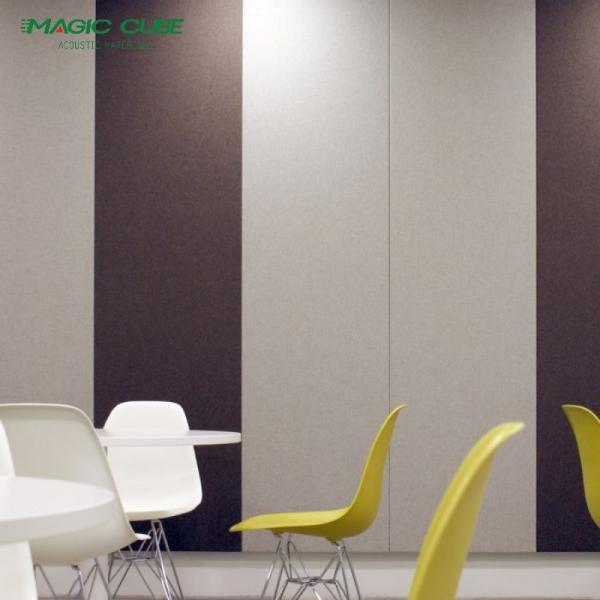 Lightweight Cinema Interior Decoration 25mm Thick Fabric Wrapped Acoustic Panels