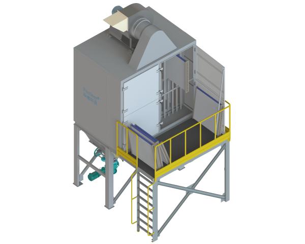 Space-Saving Dust Collector: FET.U 30% Smaller Footprint + ATEX Option + 99.9% Efficiency