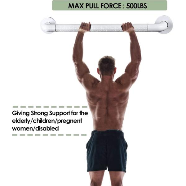 135 Degree Curved Stainless Steel Grab Bar Multipurpose For Shower Bathroom