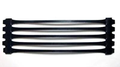 HDPE Plastic Uniaxial Geogrids 120KN For MSE Walls Soft Soil Stabilization Reinforce Slope