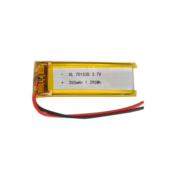 701535 3.7V 350mAh Rechargeable Li-Polymer Battery for POS Machines and Small Electronic Devices