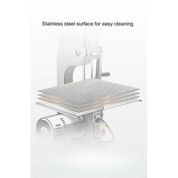 38 KG Capacity Meat Bone Saw Machine Cutter for Quick Cutting Ribs and Beef Bones