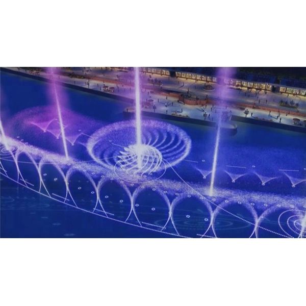 Most popular water dancing speaker floating fountain