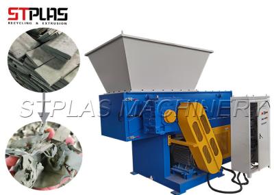 Waste Fiber Plastic Shredder Machine With Siemens PLC Control 8-16mm