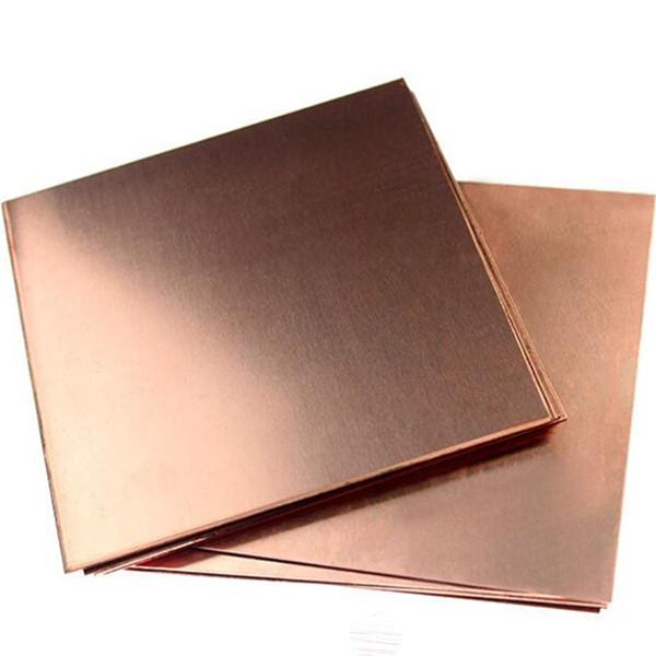 Gold Color Copper Brass Plate Sheets Warehouse Supply C10100 C10200