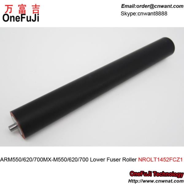 Sharp AR620 AR700 AR550 Lower Fuser Sleeved Roller MX550 620 700 Pressure Roller NROLI1453FCZ1 AR-620LH AR620LH SH700LPR