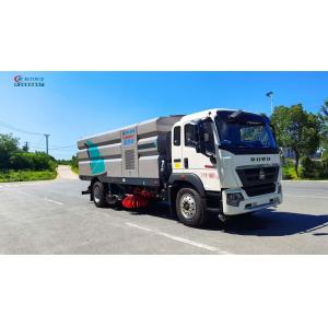 HOWO Vacuum Street Sweeper Truck Mounted Road Sweeper Manufacturers