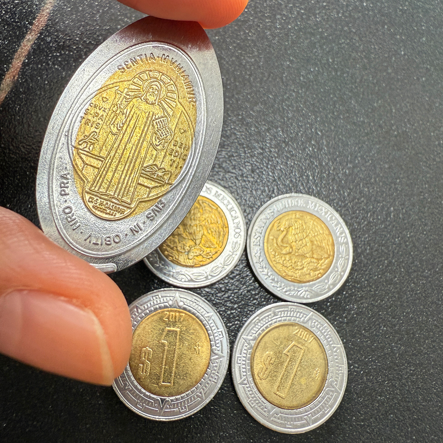 No Power Need Custom Peso Press Machine Tourist Diy Souvenir Coin Press Game Machine Penny Pressed Machine for Museum in Mexico Brazil