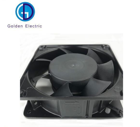 Высокое давление 120mm 120X120X38 AC Аксиальный вентилятор для панели управления 220V 240V Низкий шум 43/48dba