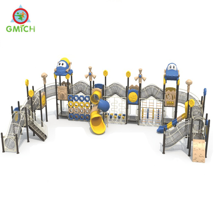 Outdoor Climbing Play Equipment High Quality Outdoor Children Playground Sport Fitness Amusement Play Equipment Plastic Slide for Kids