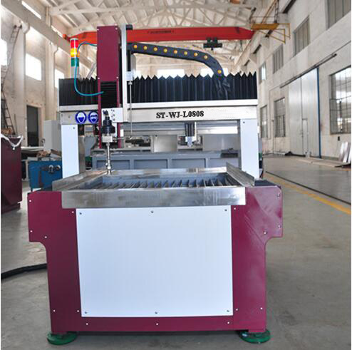 37KW water jet cutter with cutting size 800*800mm for metal sheet