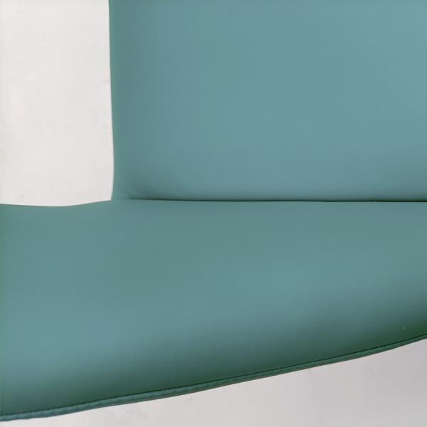 Silicone Leather Swivel Side Chair ,  Modern Elegant Swivel Chair