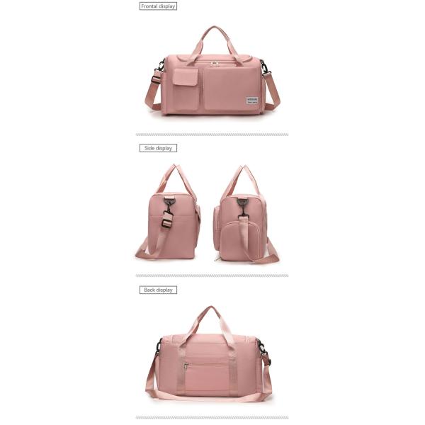 Sympathybag  New independent shoe position fitness bag wet and dry separation swimming bag oxford yoga leisure travel bag