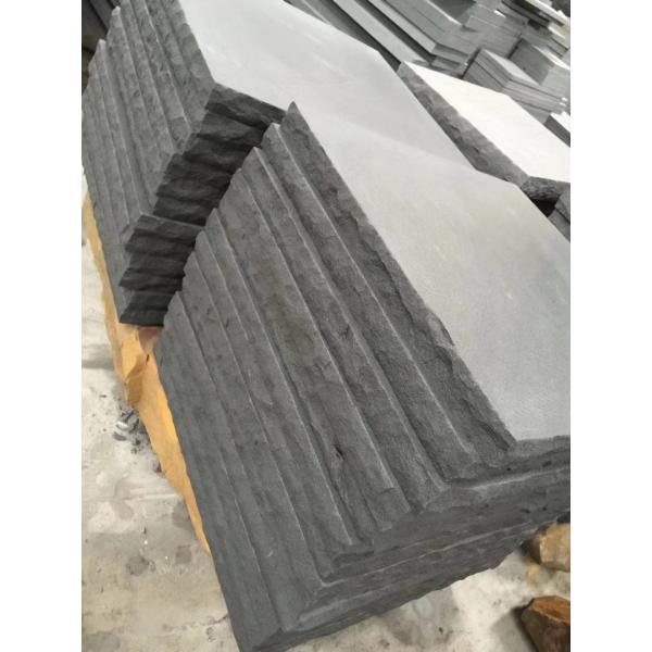 стена песчаника 20mm естественная голубая кроет на открытом воздухе отполированные плитки черепицей песчаника