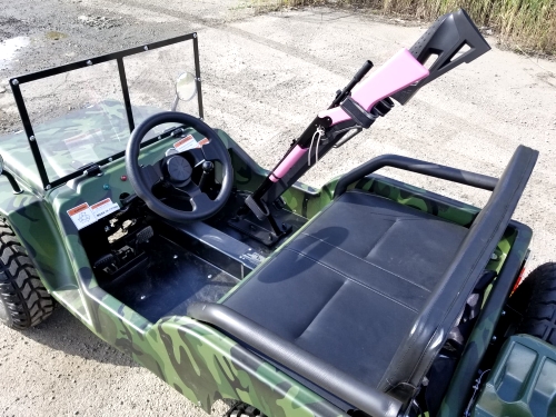 Chain 125cc Electric Buggy For Adults Semi Auto With Reverse