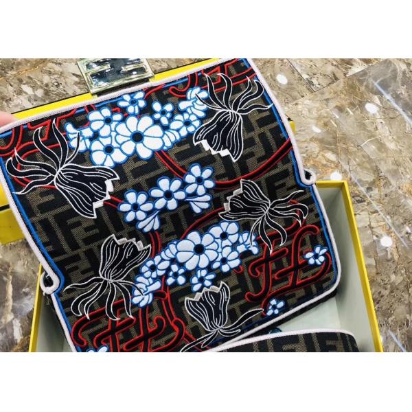 Baguette Bag Classic Single Strap Shoulder Bag embroider pattern Underarm Bag