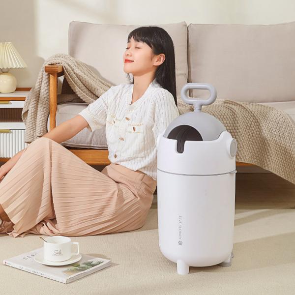 Odour Free Twist and Click Advanced Baby Geniee Diaper Pail Nappy Bin Baby Diaper Trash Bin