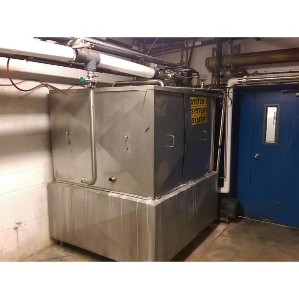 GMP SS316L Pillow Plate Falling Film Heat Exchanger