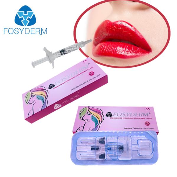 Fosyderm 2 мл Гиалуроновая кислота Dermal Filler для морщин лица губы подбородок щеки