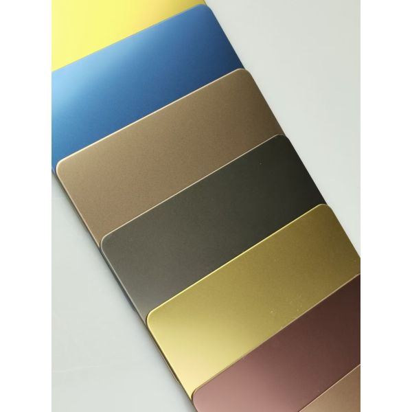304 316L Sand Blasted Stainless Steel Matte Finish Texture For Interior Decoration