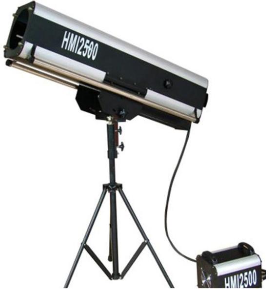 HMI 2500W Remote Control Follow Spot Light For Wedding Concert Stage Theater