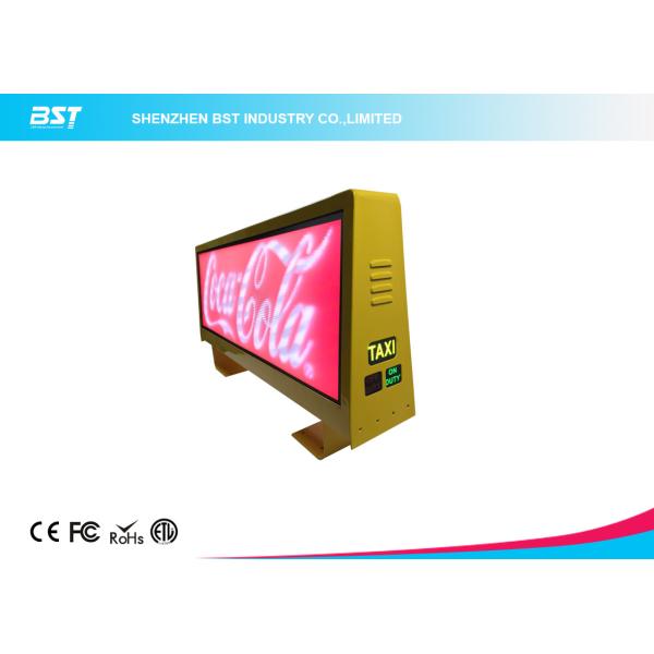 Дисплей такси разрешения Ултрал тонкой высокой приведенный крышей с акриловым стеклом 75мм Деептх