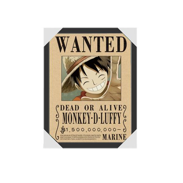 One Piece 0.6mm PET 3D Posters Wall Art Anime Poster 3D Triple Transition Flip 30X40CM