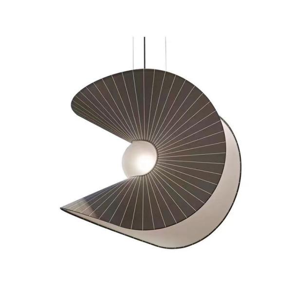 North Europe Fabric Art Personality Restaurant Chandelier Designer Modern Simple Shaped Creative Pendant Light