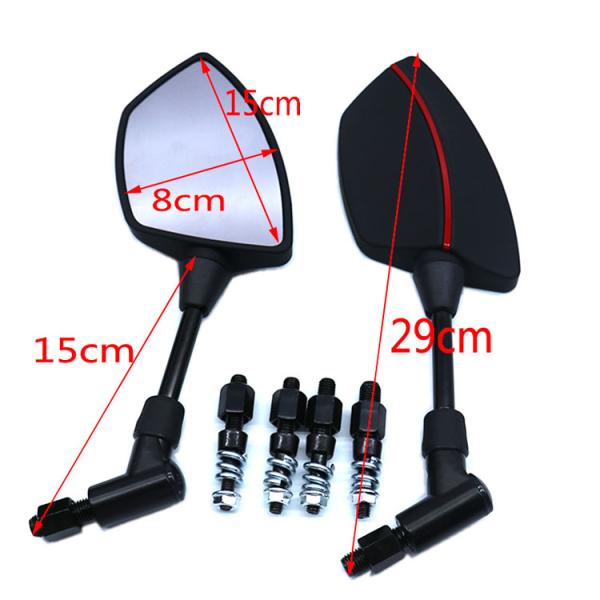 Universal Bar End Side Mirror for Honda Motorcycle Enhance Your Visibility on the Road