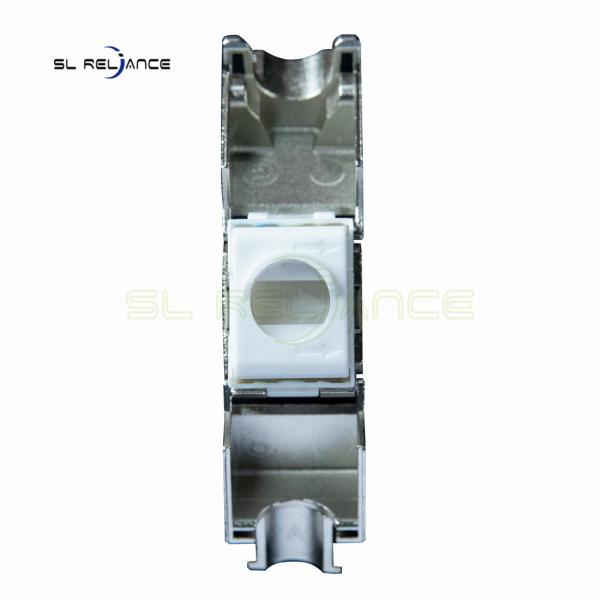 Toolless liga de zinco Cat6 Jack trapezoide