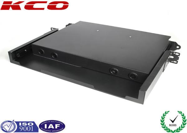 Black Box Fc Fiber Patch Panel 24 Ports Panel by Single Mode FC Pigtail Slide Type
