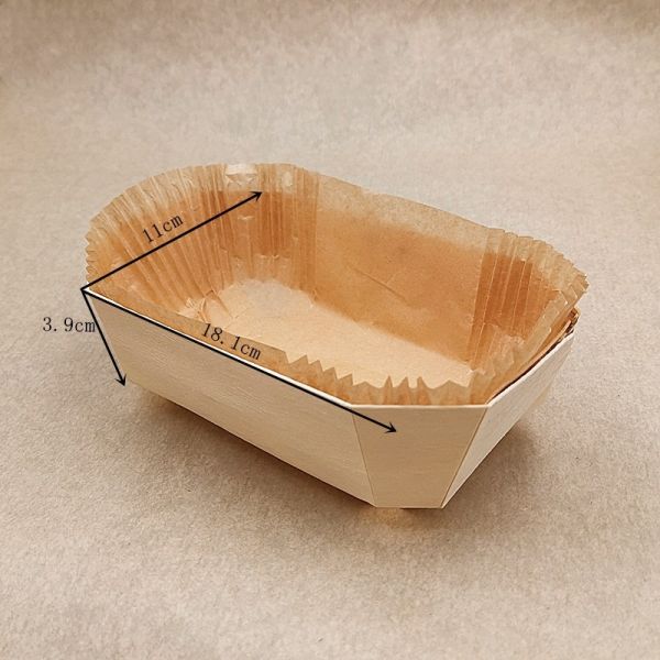 Loaf Tin Liner Rectanular Baking Paper Cups Greaseproof Disposable Muffin Liners