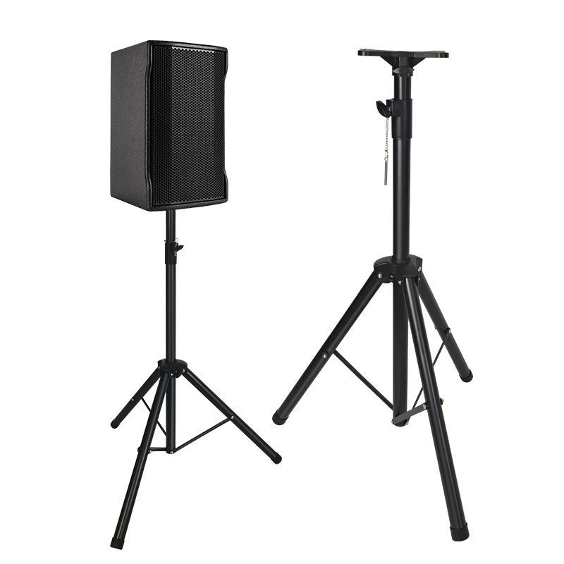 Heavy Duty Foldable Metal Speaker Tripod Stand For KTV / Home / Audio