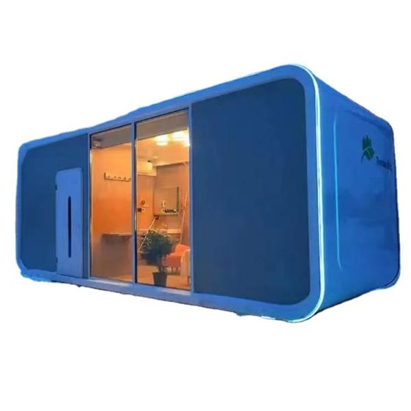 Apple Cabin Steel Pod Hotel Application Stylish and Eco-Friendly Container Houses