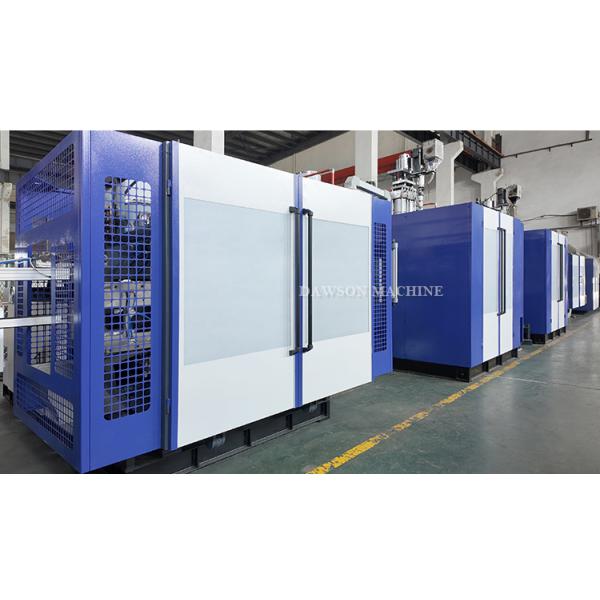 HDPE 500ml 900ml Double Station Four Die Heads Extrusion Blow Molding Machine