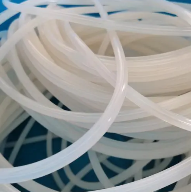 1.5mm White Silicone Rubber Solid Round Strip for Waterproof Sealing on Doors Windows and Electromechanical Machines