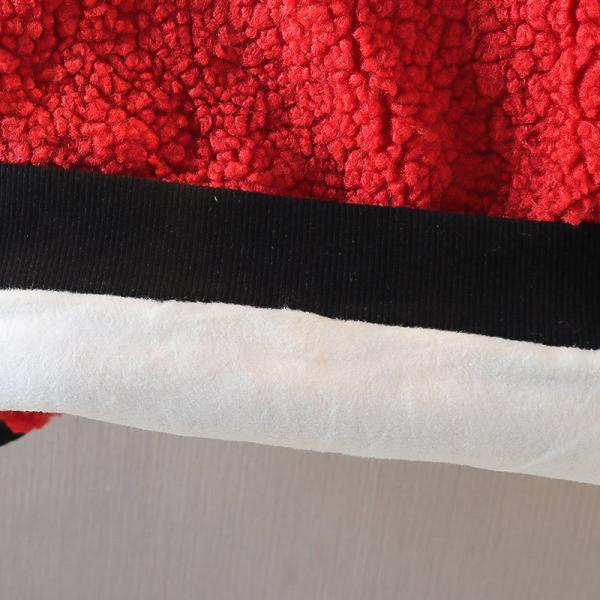 пальто зимы девушек 110cm 43in трехмерное с детьми куртки смычка