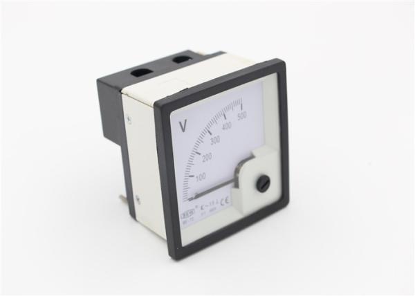 Moving Iron Type Analog Panel Voltmeter 72*72mm Serie Voltmeter AC 0-500V