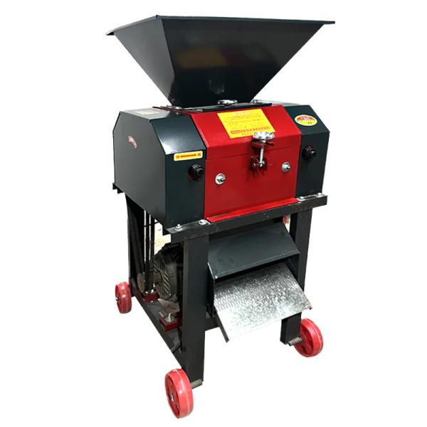 Animal Feed Corn Grits Making Machine 800kg/h Poultry Feed Maize Crusher Machine