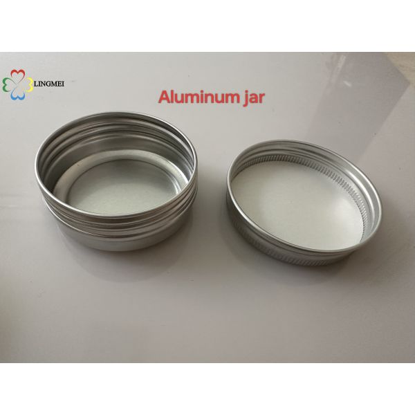 Multi-Material Jar Series: 5g Premium Concentrate Glass jar  with plastic Caps or aluminum cap&Pressure-Sensitive Liner,  Bamboo jar,  Aluminum jar