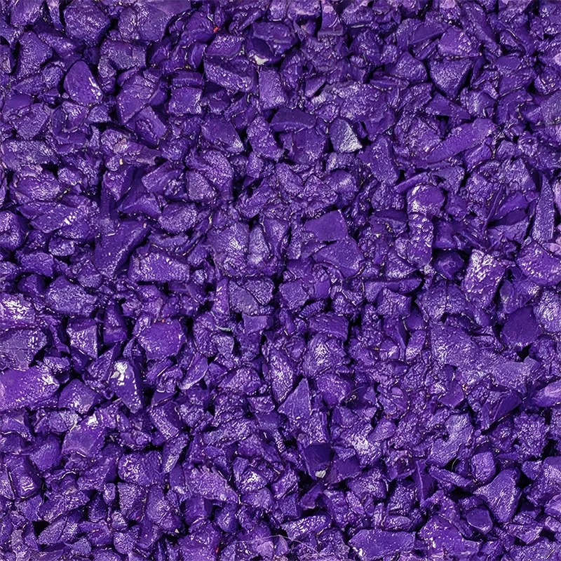 Vibrant Purple EPDM Granules for Park Walkway | Non-Shedding