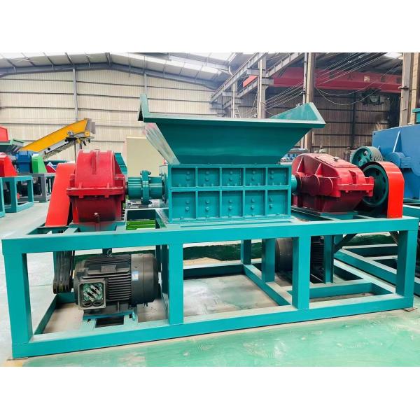 Direct Double Power Wood Board Rubber Scrap Bike Shredder for Holding Knife Thickness