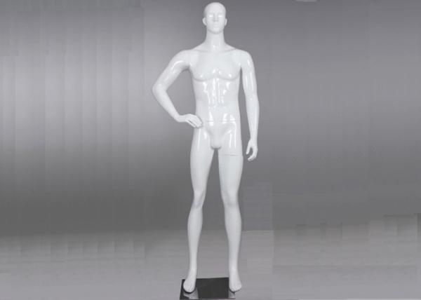 Male Window Display Mannequin / Clothing Store Mannequins With Steel Base