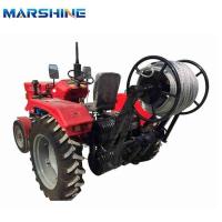 Machine de treuil électrique à double tambour pour tracteur à marche sur ligne de transmission