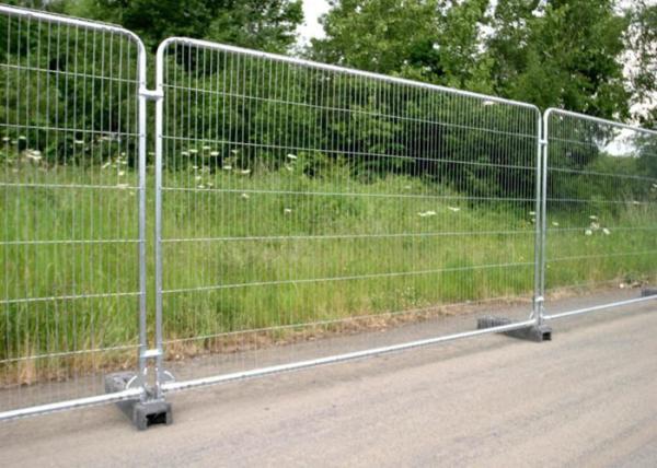Construction Heras Mobile Fencing Hot Dipped Galvanized 3.5m Temporary Panel
