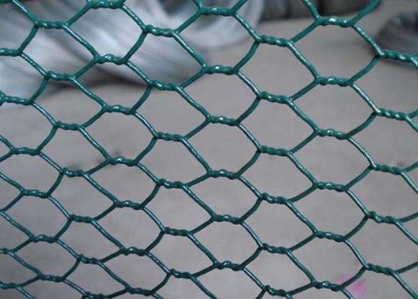 Poultry Gabion Wire Mesh Fence / Chicken Wire Fencing Panels Double - Twisted